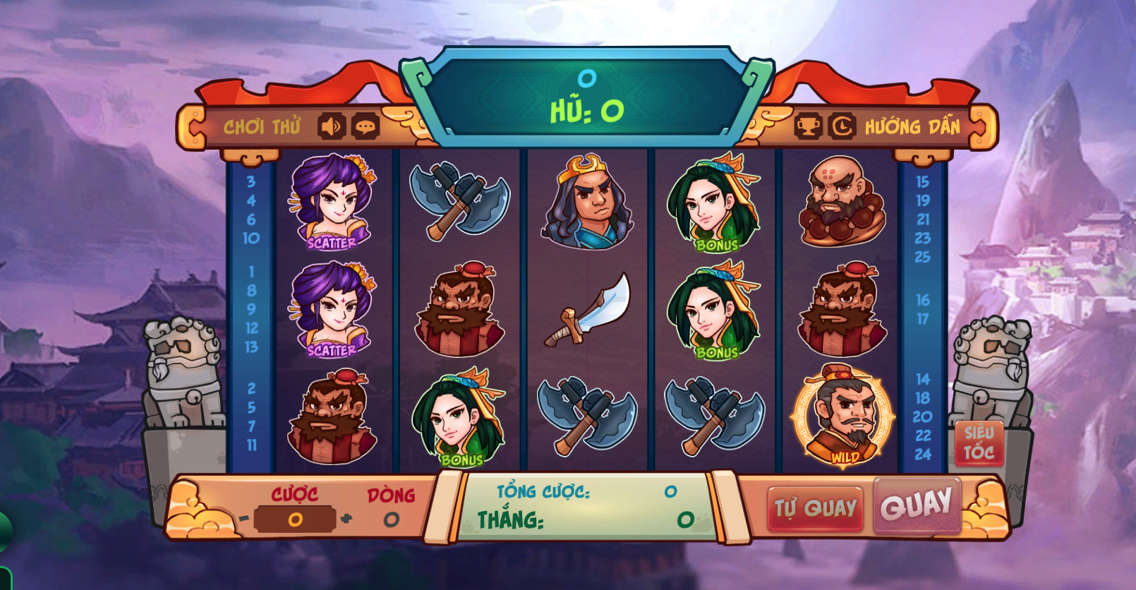 Đồ họa game Slot tại cổng game Kingfun